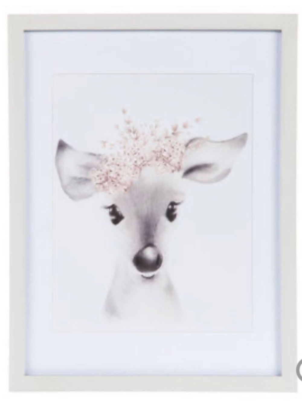 Hobby Lobby Baby Deer Framed Wall Art